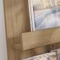 vidaXL Ράφι Περιοδικών Artisan Oak 43 x 11 x 102 εκ Επεξεργασμένο Ξύλο