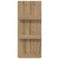 vidaXL Ράφι Περιοδικών Artisan Oak 43 x 11 x 102 εκ Επεξεργασμένο Ξύλο