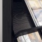 vidaXL Ράφι Περιοδικών Μαύρη Οξυά 70 x 41 x 126 εκ. Επεξεργασμένο Ξύλο