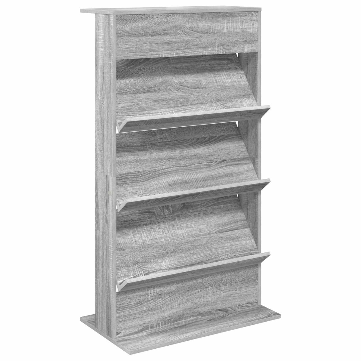 vidaXL Ράφι Περιοδικών Γκρίζο Σονομα 70 x 41 x 126 εκ.
