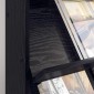 vidaXL Ράφι Περιοδικών Μαύρη Οξυά 70 x 41 x 96 εκ. Επεξεργασμένο Ξύλο