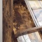 vidaXL Ράφι Περιοδικών Καπνιστό Δρύς 70 x 41 x 96 εκ.