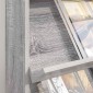 vidaXL Ράφι Περιοδικών Γκρίζο Σονομα 70 x 41 x 96 εκ.