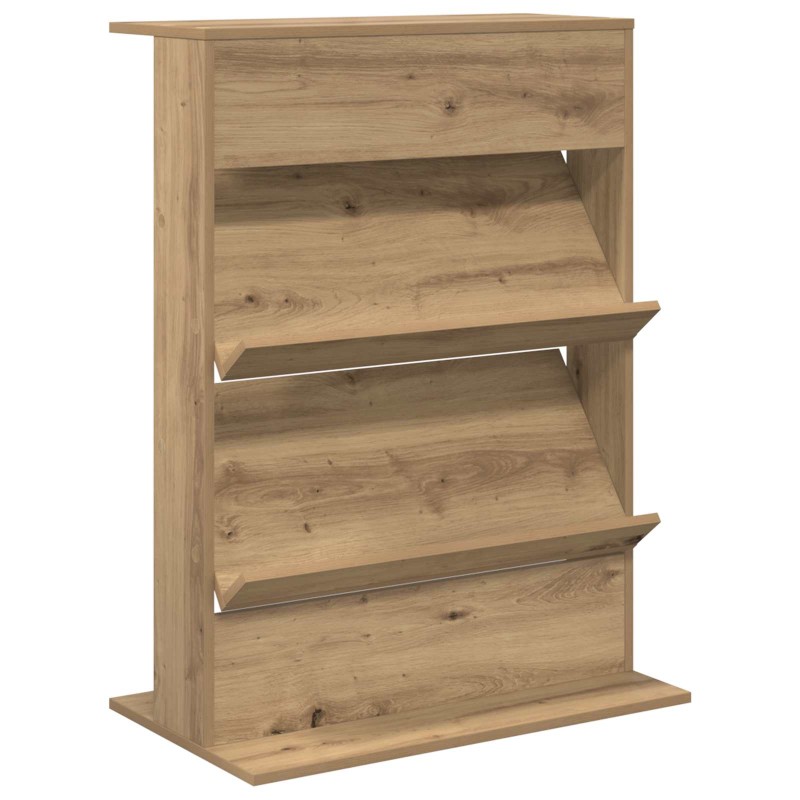 vidaXL Ράφι Περιοδικών Artisan Oak 70 x 41 x 96 εκ. Επεξεργασμένο Ξύλο