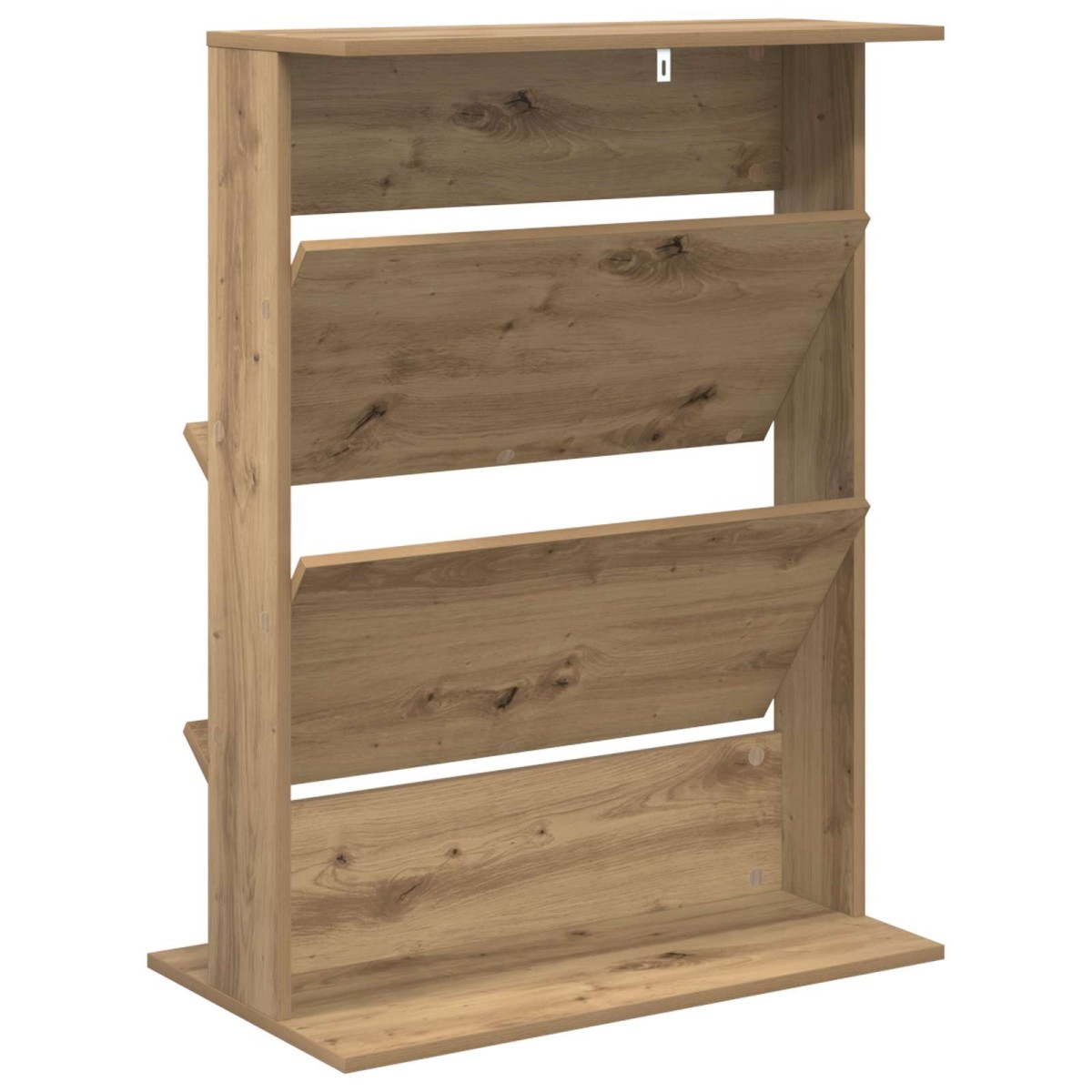 vidaXL Ράφι Περιοδικών Artisan Oak 70 x 41 x 96 εκ. Επεξεργασμένο Ξύλο