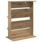 vidaXL Ράφι Περιοδικών Artisan Oak 70 x 41 x 96 εκ. Επεξεργασμένο Ξύλο