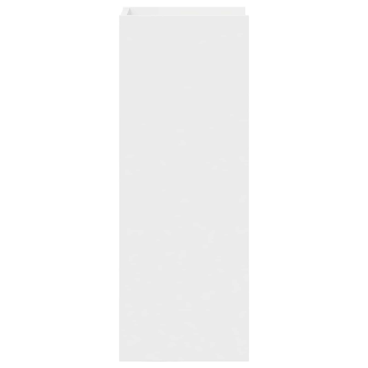 vidaXL Βάση φυτών 2 τμχ. Λευκός 30 x 30 x 80 cm