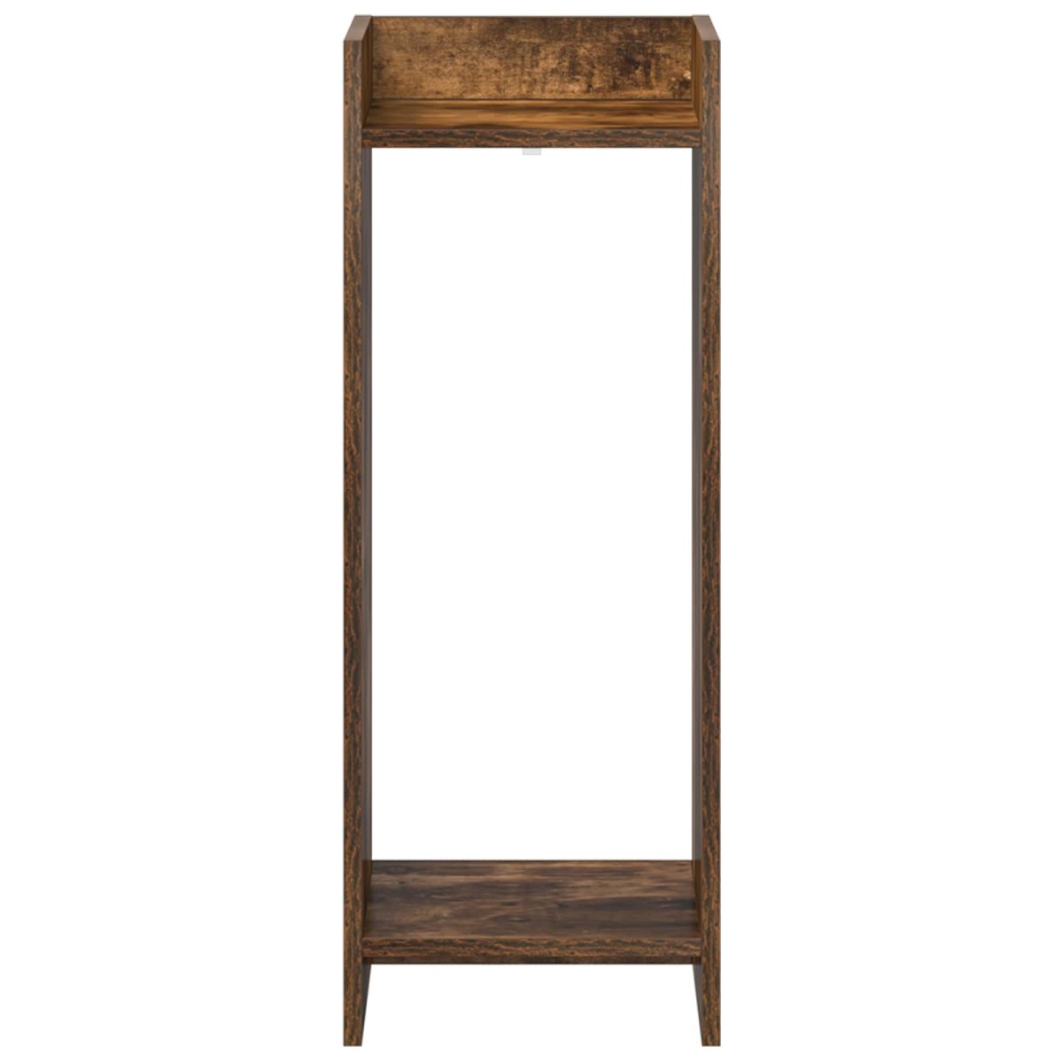 vidaXL Βάση φυτών Καπνιστή Δρυς 30 x 30 x 80 cm