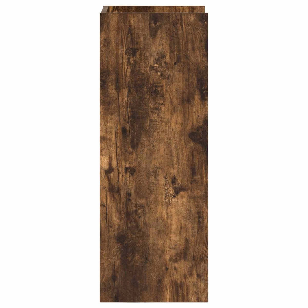 vidaXL Βάση φυτών Καπνιστή Δρυς 30 x 30 x 80 cm