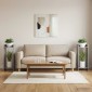 vidaXL Βάση φυτών 2 τμχ. Γκρι Σονομά 30 x 30 x 80 cm