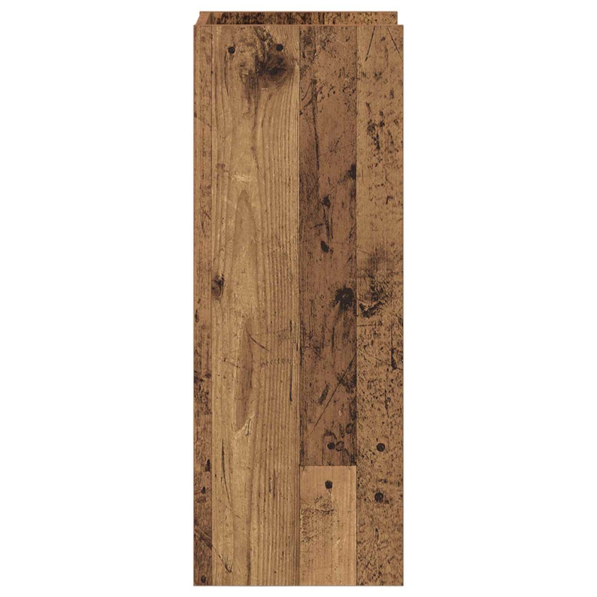 vidaXL Βάση φυτών 2 τμχ. Παλιό ξύλο 30 x 30 x 80 cm