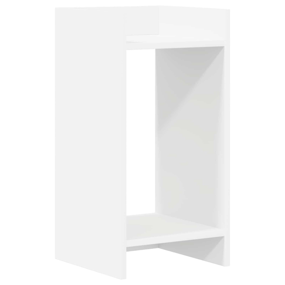 vidaXL Βάση φυτών 2 τμχ. Λευκός 30 x 30 x 60 cm