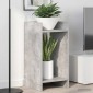 vidaXL Βάση φυτών Σκυρόχρωμο Γκρι 30 x 30 x 60 cm