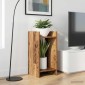 vidaXL Βάση φυτών 2 τμχ. Παλιό ξύλο 30 x 30 x 60 cm