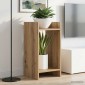 vidaXL Βάση φυτών Τεχνίτικη Δρυς 30 x 30 x 60 cm