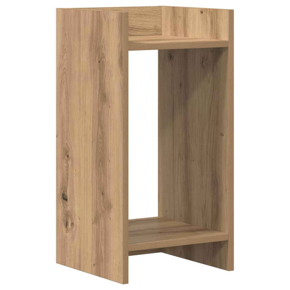 vidaXL Βάση φυτών 2 τμχ. Τεχνίτικη Δρυς 30 x 30 x 60 cm