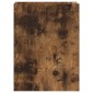 vidaXL Βάση φυτών 2 τμχ. Καπνιστή Δρυς 30 x 30 x 40 cm