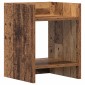 vidaXL Βάση φυτών Παλιό ξύλο 30 x 30 x 40 cm