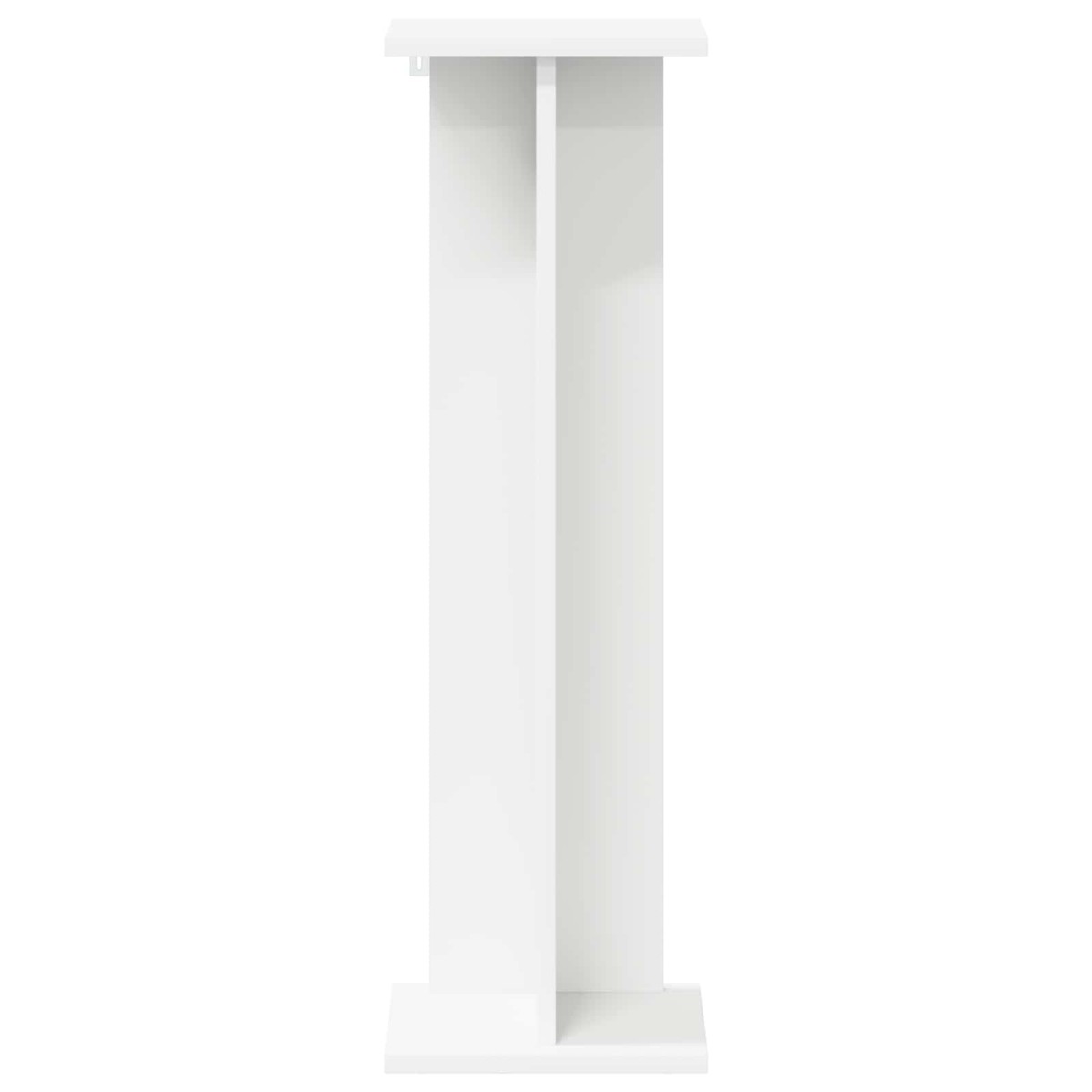 vidaXL Βάση φυτών Λευκός 25 x 25,5 x 80,5 εκ.