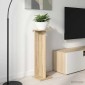 vidaXL Βάση φυτών Δρύς Sonoma 25 x 25,5 x 80,5 εκ.