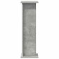 vidaXL Βάση φυτών Σκυρόχρωμο Γκρι 25 x 25,5 x 80,5 εκ.