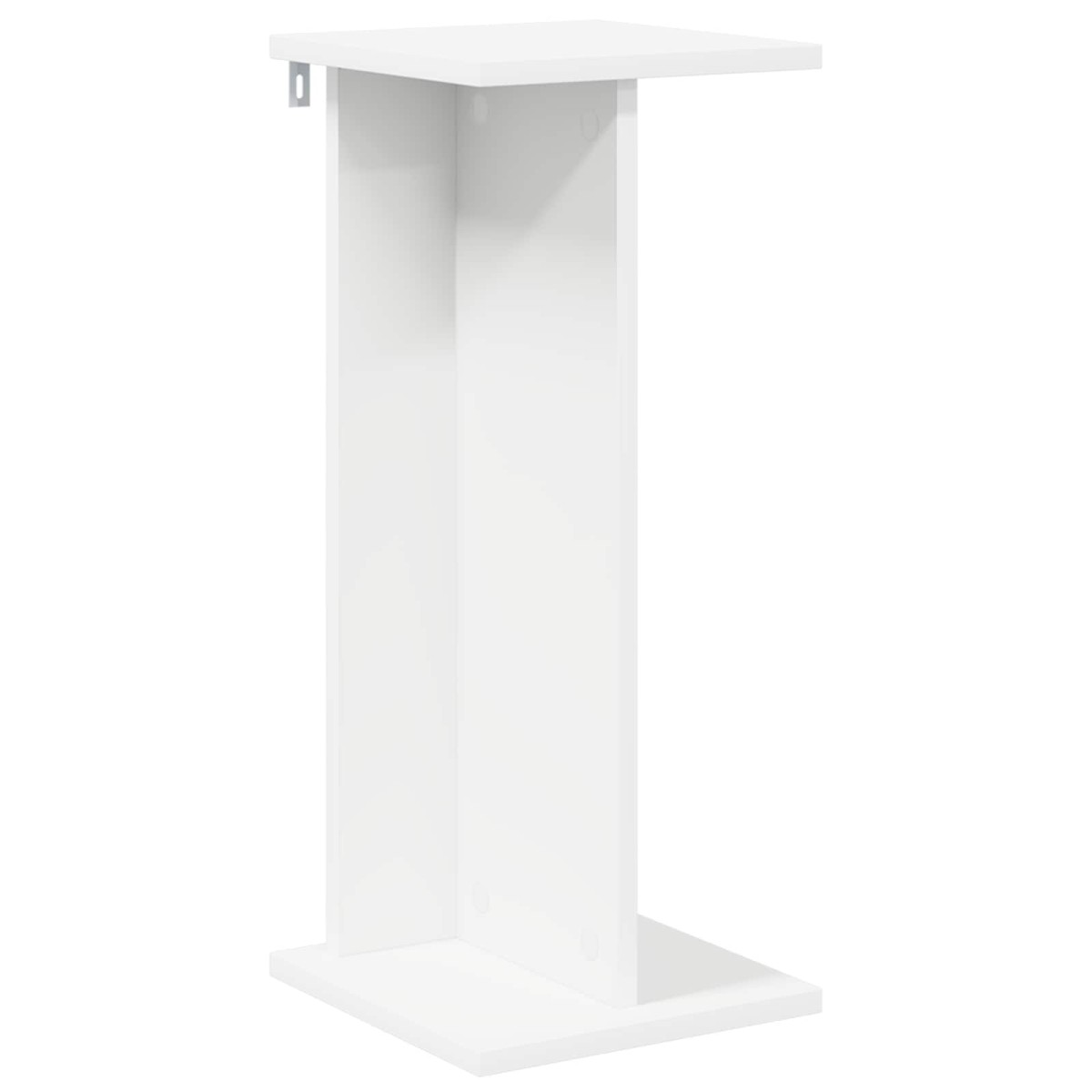 vidaXL Βάση φυτών Λευκός 25 x 25,5 x 60,5 εκ.