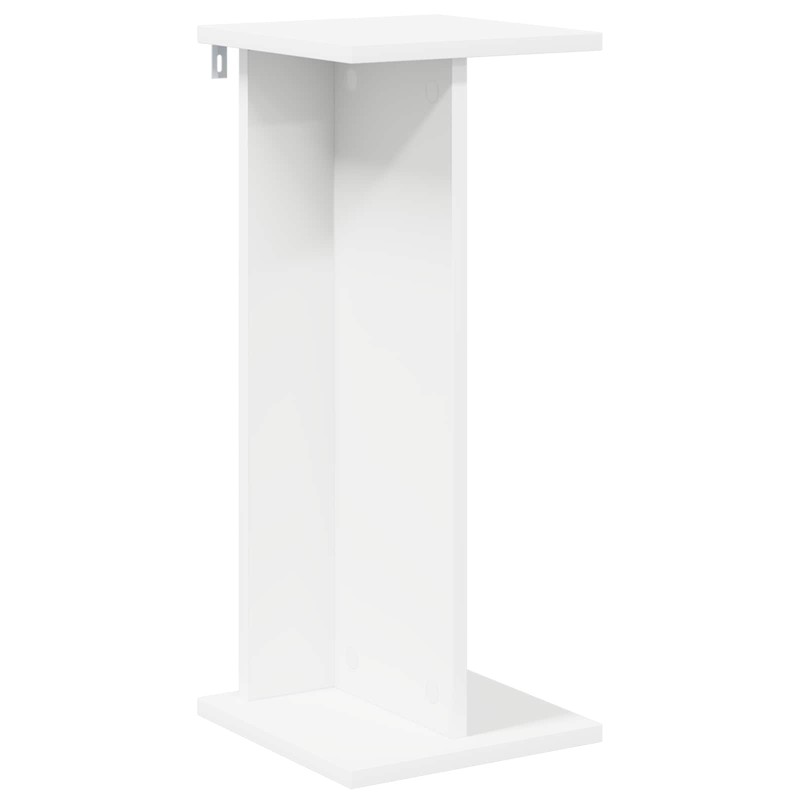 vidaXL Βάση φυτών Λευκός 25 x 25,5 x 60,5 εκ.