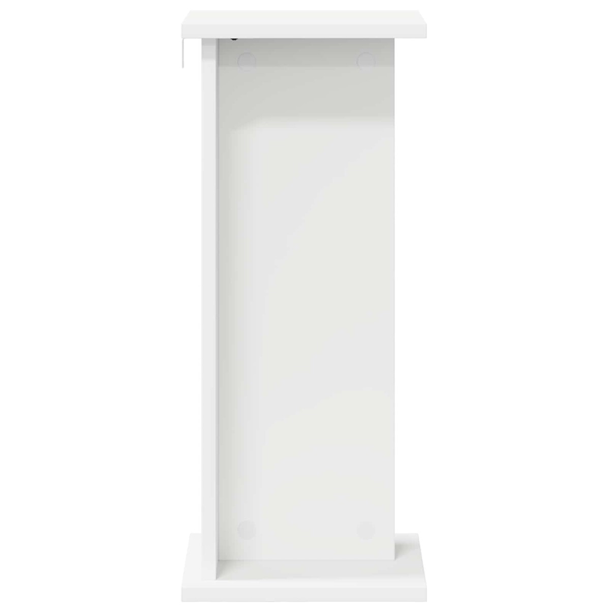 vidaXL Βάση φυτών Λευκός 25 x 25,5 x 60,5 εκ.