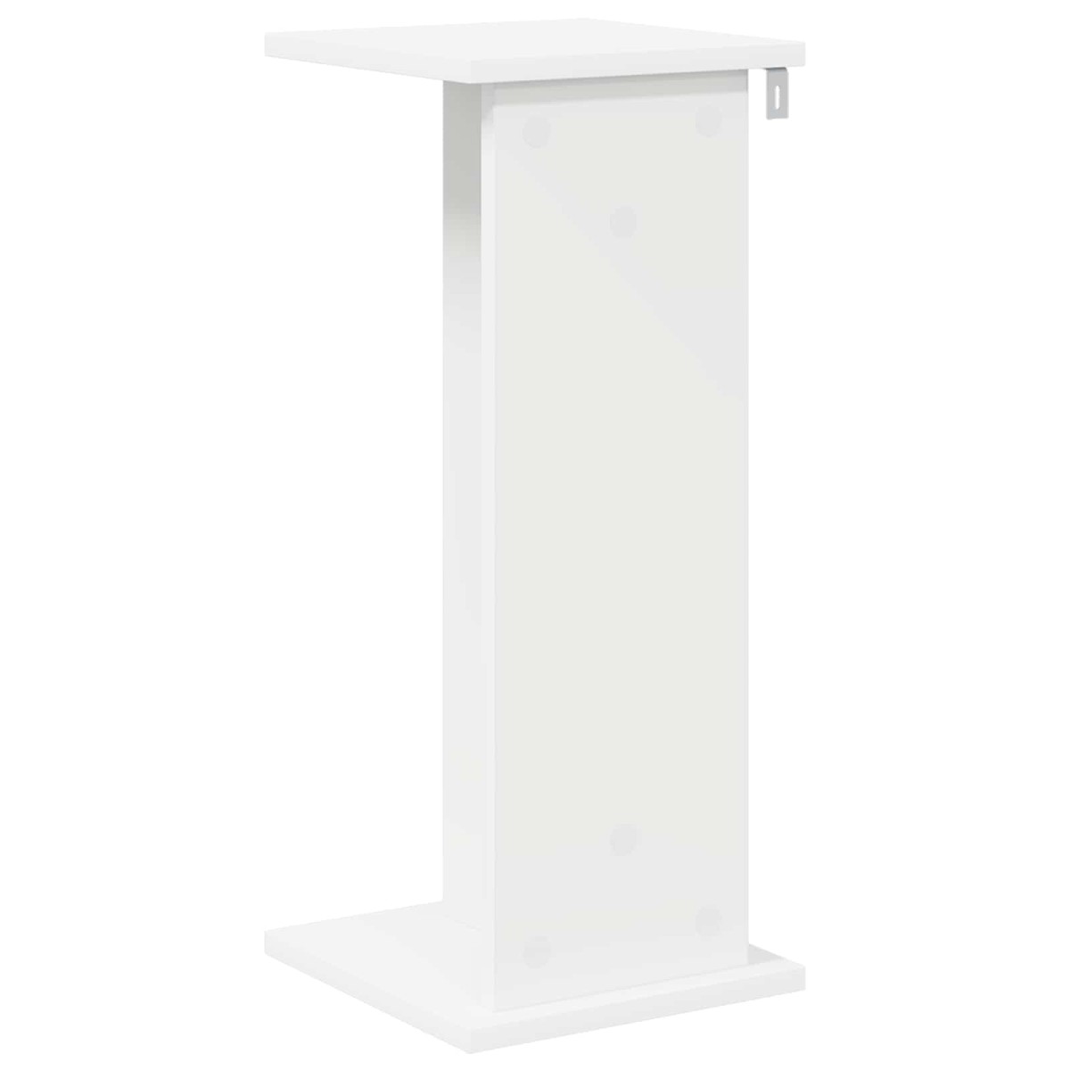 vidaXL Βάση φυτών Λευκός 25 x 25,5 x 60,5 εκ.