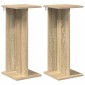 vidaXL Βάση φυτών 2 τμχ. Δρύς Sonoma 25 x 25,5 x 60,5 εκ.