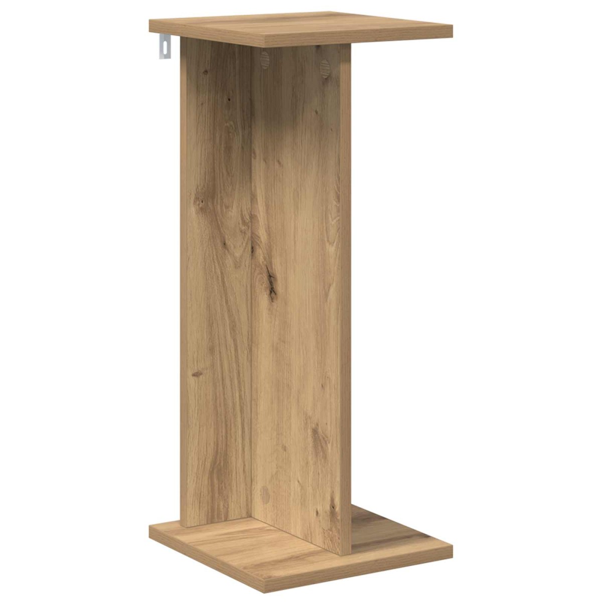 vidaXL Βάση φυτών Τεχνίτικη Δρυς 25 x 25,5 x 60,5 εκ.