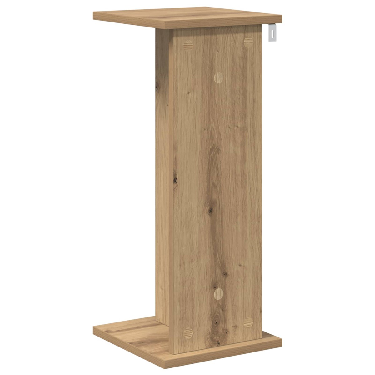 vidaXL Βάση φυτών Τεχνίτικη Δρυς 25 x 25,5 x 60,5 εκ.