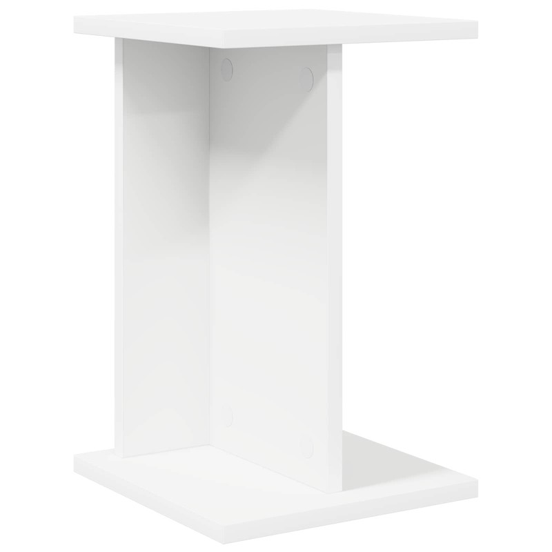 vidaXL Βάση φυτών Λευκός 25 x 25,5 x 40,5 εκ.