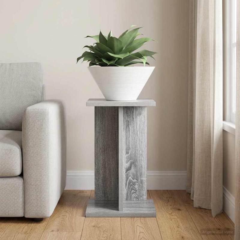 vidaXL Βάση φυτών Γκρι Σονομά 25 x 25,5 x 40,5 εκ.