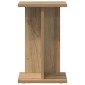 vidaXL Βάση φυτών Τεχνίτικη Δρυς 25 x 25,5 x 40,5 εκ.