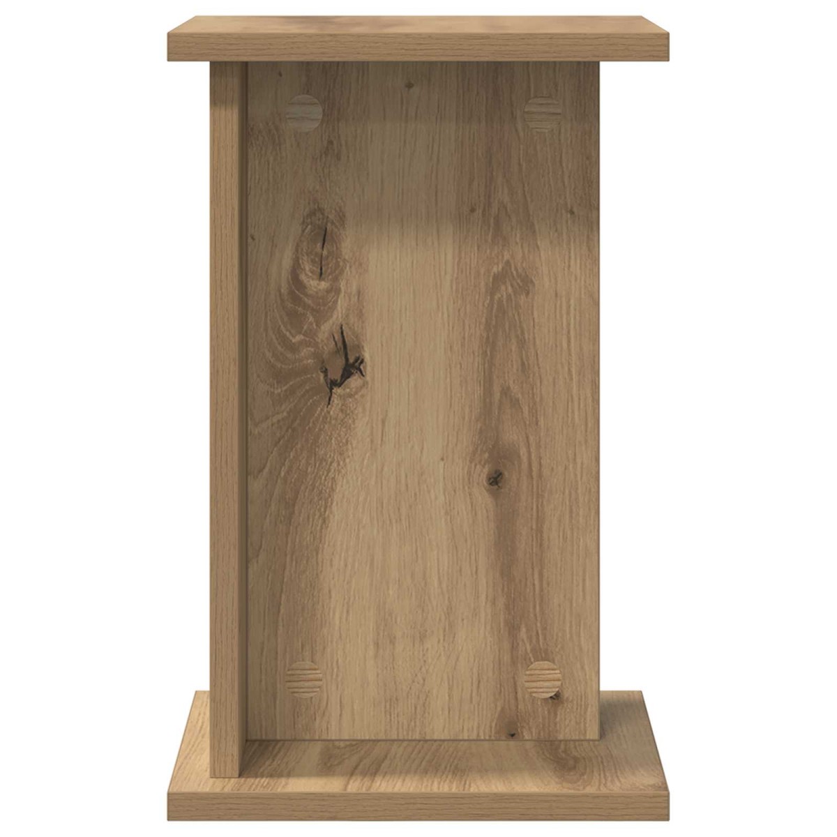 vidaXL Βάση φυτών Τεχνίτικη Δρυς 25 x 25,5 x 40,5 εκ.