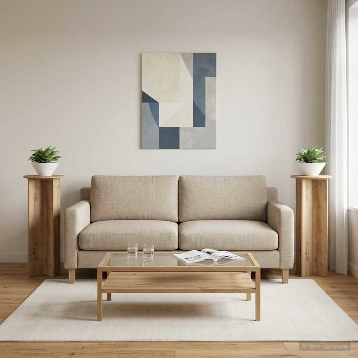vidaXL Βάση φυτών 2 τμχ. Artisan Δρυς Ø40 x 100 εκ. Επεξεργασμένο Ξύλο