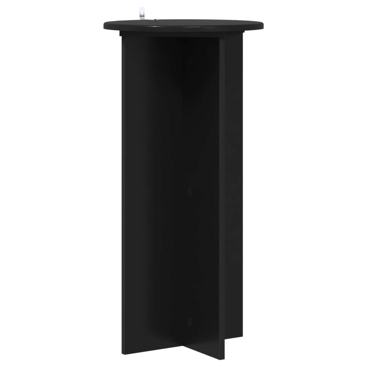 vidaXL Βάση φυτών 2 τμχ. Μαύρο 40 x 40 x 80 cm Επεξεργασμένο Ξύλο