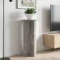 vidaXL Βάση φυτών 2 τμχ. Γκρι Σκυροδέματος 40 x 40 x 80 cm