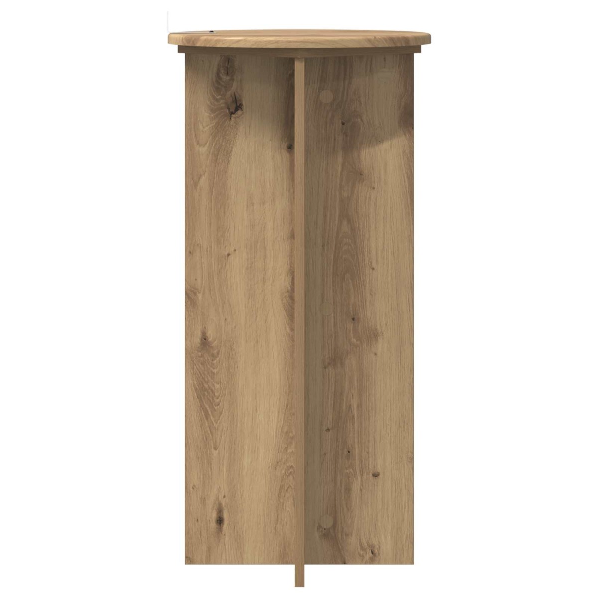 vidaXL Βάση φυτών 2 τμχ. Artisan Δρυς 40 x 40 x 80 cm