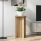 vidaXL Βάση φυτών 2 τμχ. Artisan Δρυς Ø40 x 60 εκ. Επεξεργασμένο Ξύλο