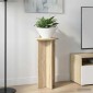 vidaXL Βάση φυτών 2 τμχ. Sonoma Δρυς 29,5 x 29,5 x 60 εκ.