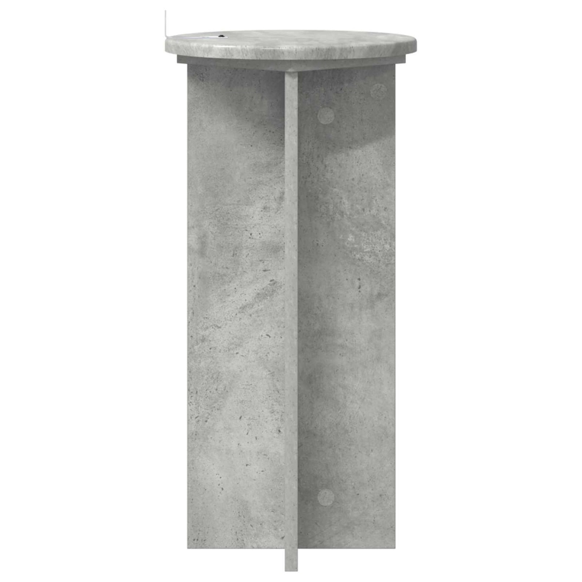 vidaXL Βάση φυτών 2 τμχ. Γκρι Σκυροδέματος 29,5 x 29,5 x 60 εκ.