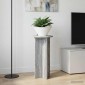 vidaXL Βάση φυτών 2 τμχ. Γκρι Sonoma 29,5 x 29,5 x 60 εκ.