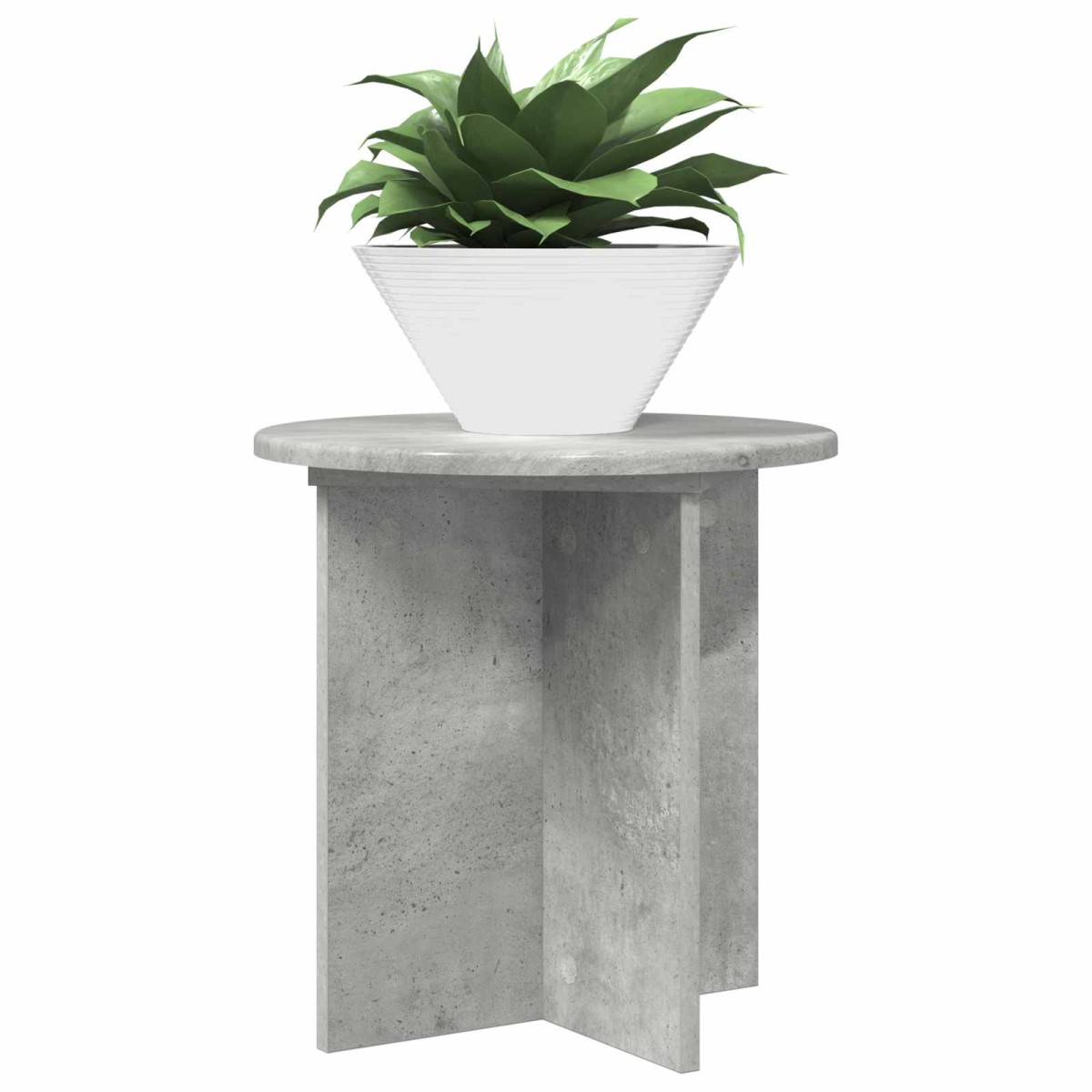 vidaXL Βάση φυτών 2 τμχ. Γκρι Σκυροδέματος 40 x 40 x 40 cm