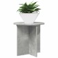 vidaXL Βάση φυτών 2 τμχ. Γκρι Σκυροδέματος 40 x 40 x 40 cm