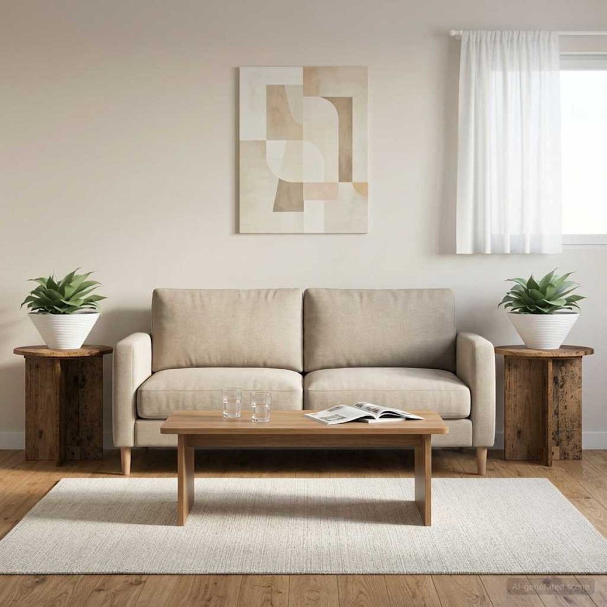 vidaXL Βάση φυτών 2 τμχ. Παλαιωμένο ξύλο 40 x 40 x 40 cm