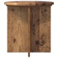 vidaXL Βάση φυτών 2 τμχ. Παλαιωμένο ξύλο 40 x 40 x 40 cm