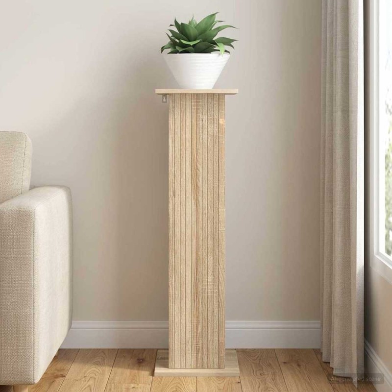 vidaXL Βάση φυτών Sonoma Δρυς 30,5 x 30 x 100,5 εκ Επεξεργασμένο Ξύλο