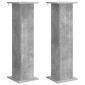 vidaXL Βάση φυτών 2 τμχ. Γκρι Σκυροδέματος 30,5 x 30 x 100,5 εκ